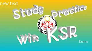 Previous Question and Answers with Explanations - KSR