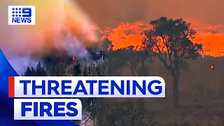 Bushfires at emergency level in NSW | 9 News Australia
