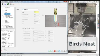 45 - Mastercam for SolidWorks - Peck Drilling Cycle