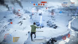 STAR WARS Battlefront II jedi Indy Supremacy on Hoth