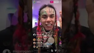 6ix9ine expose désirée Perez and meek mill instagram live