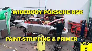 Widebody Porsche 911 RSR - Paint-Stripping & Primer