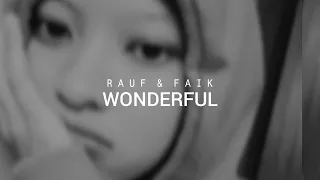 Rauf Faik Wonderful Cover