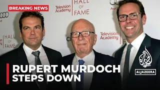 Rupert Murdoch steps down as chairman of Fox, News Corp