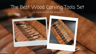 Deluxe Wood Carving Set | Premium Whittling Tools for Beginners