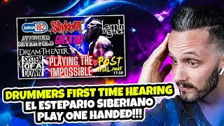 Drummers HONEST Reaction to El Estepario Siberiano - One Handed Vol 1