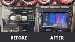 New Apple CarPlay Android Headunit Install Vauxhall Corsa D VXR 2006-2014 Full Review Features EP7