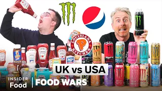 US vs UK Food Wars Season 3 Marathon | Food Wars | Insider Food