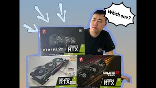 Does Flagship Matters? - MSI RTX 3070Ti All Models Test