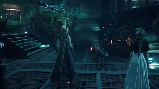 FINAL FANTASY VII REMAKE Red 13 Gives A High Five