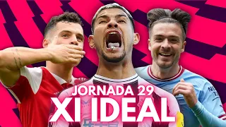 EL XI IDEAL DE LA JORNADA 29 DE LA PREMIER LEAGUE 22/23