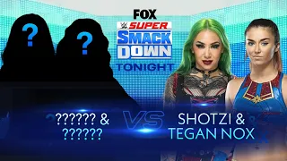 WR3D SMACKDOWN: TEGAN NOX & SHOTZI BLACKHEART VS ???? & ???? : TAG TEAM MATCH