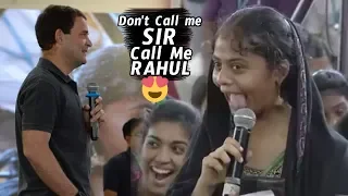 Rahul Gandhi MASS | Rahul SUPER FUN With Stella Maris College Girls | Daily Culture