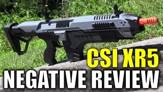 Airsoft Review of The CSI STAR XR5 - A Negative Airsoft Review