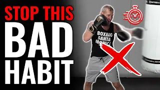Fix your Bad Habit in Boxing - Telegraphing Punches #shorts