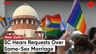 SC Hears Requests Over Same-Sex Marriage, Led by CJI DY Chandrachud