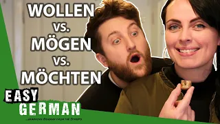 "Wollen" vs. "Mögen" vs. "Möchten" | Super Easy German 192