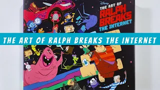 The Art of Ralph Breaks The Internet (flip through) Artbook