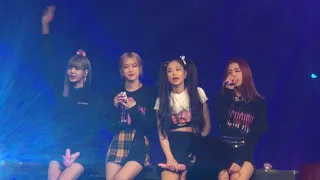 BLACKPINK - Hope Not (Encore) + Farewell Speech @ In Your Area Tour: Fort Worth (5/8/19)