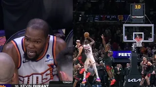 KD TO TEAM "DONT WORRY FOR SH*T! IM GOING FOR GAME WINNER!" THEN HITS DOUBLE-CLUTCH GAME WINNER!