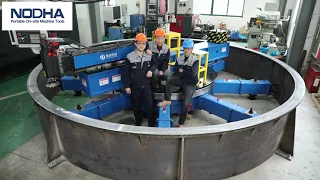 8M in situ Flange Milling Machine