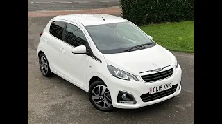 Peugeot 108 Allure - just 1000 miles