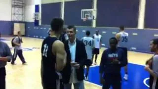 The Nets meet owner Mikhail Prokhorov