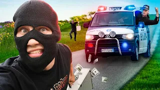 Suomen Laajuista Poliisia ja Rosvoa 2000€ Eurosta!! Ft. Boheemi, Nuppu