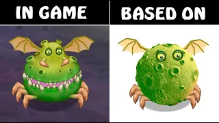 My Singing Monsters are based on (Photos & Videos) +35 Monsters