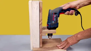 How to make a Drill Press Machine - Drill Stand