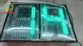 Traffic light with Countdown timer and Pedestrian Signal-Tianxiang