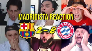 MADRIDISTA REACTION TO BARCELONA 2 - 8 BAYERN MUNICH | FANS CHANNEL