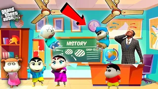 GTA 5 : Franklin Announced Vacations in Tution Classes For Shinchan & Pinchan in GTA 5 ! JSS GAMER