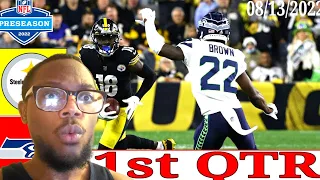 Pittsburgh Steelers vs Seattle Seahawks Week 1 Highlights Preseason Reaction