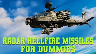 How To Use The Apache's Hellfire Radar Missiles The Easy Way! | DCS World