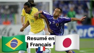 BRÉSIL 4-1 JAPON 2006 / RÉSUME EN FRANÇAIS 🇫🇷 TF1