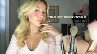 clean girl makeup routine