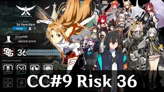 [Arknights] CC#9 Deepness Week 2 Risk 36 [ Sal Viento Karst ]