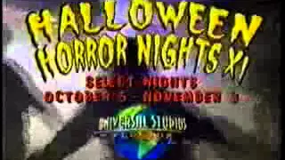 Universal Studios Florida 2001 Halloween Horror Nights Commercial