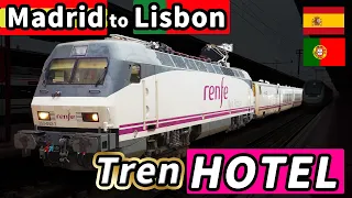 グランクラス付きの夜行列車？！スペイン発ポルトガル行き豪華寝台特急「Trenhotel」を体験！【迷列車で行こう海外編】現地突撃取材