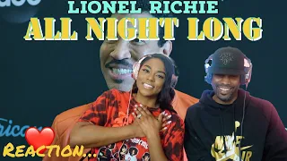 First time hearing Lionel Richie "All Night Long" Reaction | Asia and BJ