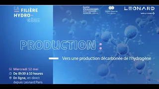 Production : Vers une production décarbonnée de l'hydrogène