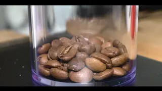 Titanium G-Iota single dose no retention mlynček na kávu plus La Cabra