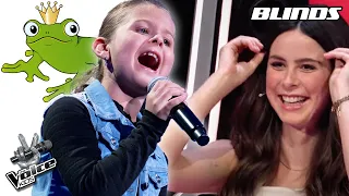 Disney's "Küss den Frosch" - Ganz nah dran (Paulina) | Blind Auditions | The Voice Kids 2022
