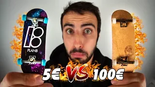 5€ vs. 100€ FINGERBOARD