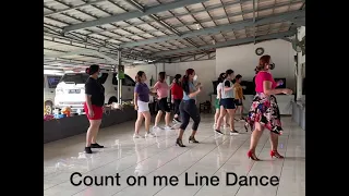 Count on me line dance (improver)