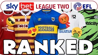 2023/24 EFL LEAGUE 2 HOME KITS RANKED 📊