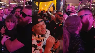 Taylor Swift and Travis Kelce SING ALONG to 'Love Story' After Super Bowl Win