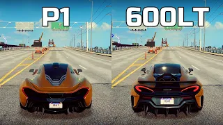 NFS Heat: McLaren P1 vs McLaren 600LT - Drag Race