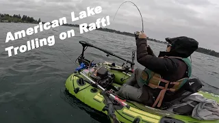 American Lake Fishing on my RAFT